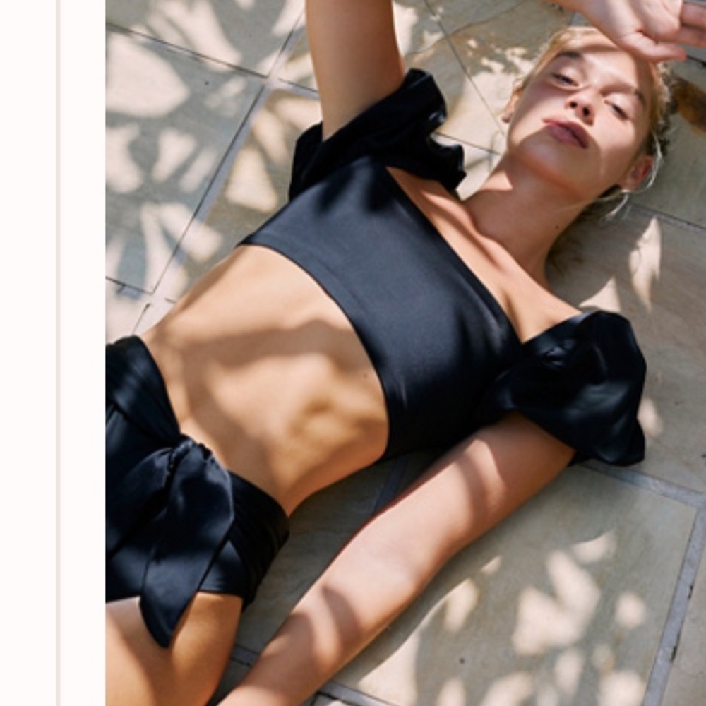 2 piece bathing suit! High rise bottoms. Bought at free people